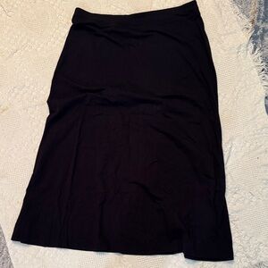 Belle by Kim Gravel Classic Black A-Line Skirt
